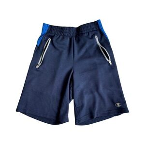 Champion Kids Navy Blue Shorts With Pockets Size 7/8